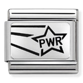 Nomination Composable Classic Link 330109/19 Power Star (Girl Power Set) in 925 Silver